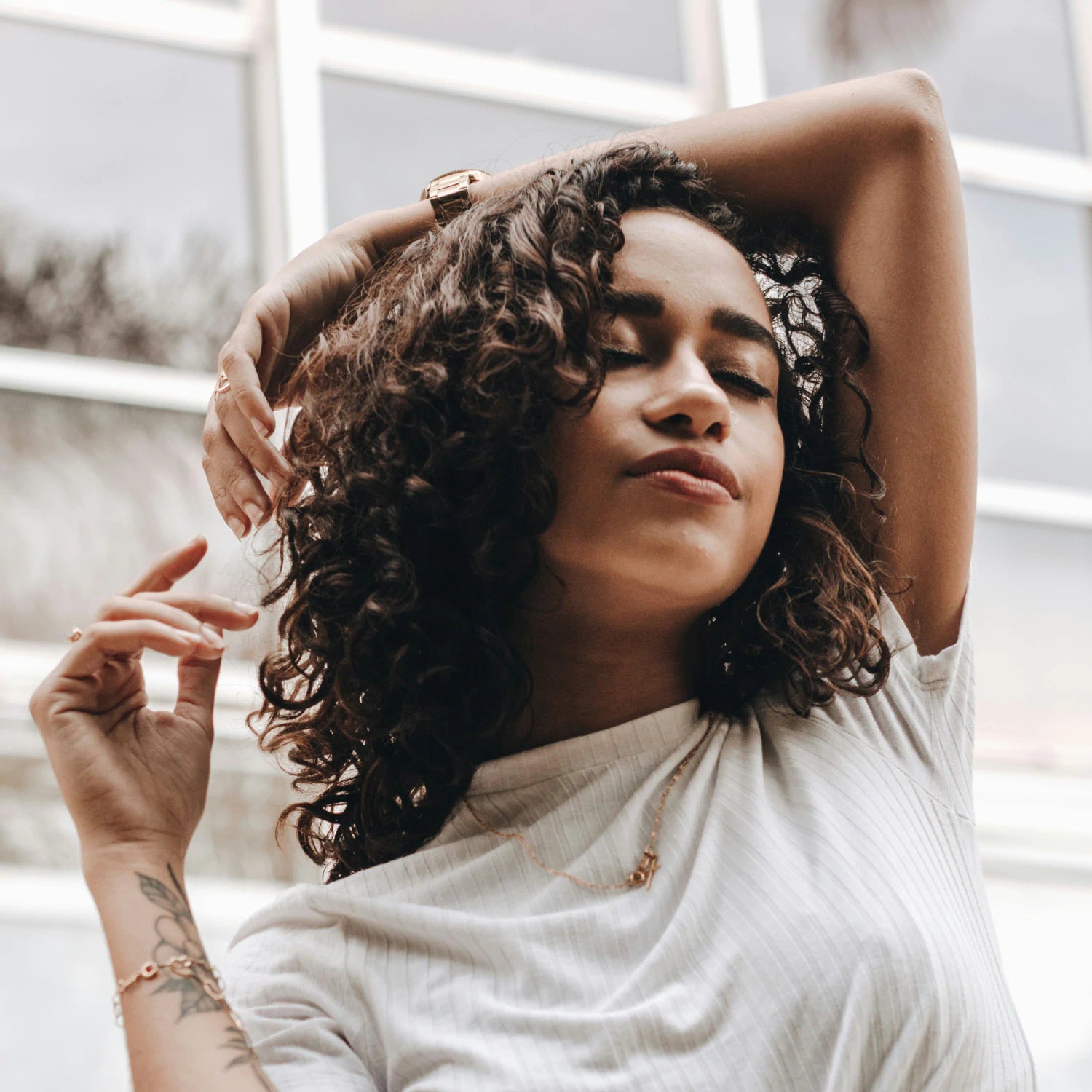 Folat: entspannte Frau