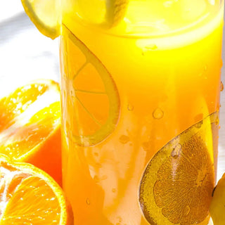 Orangensaft im Glas