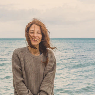 Multivitaminico: Donna in spiaggia