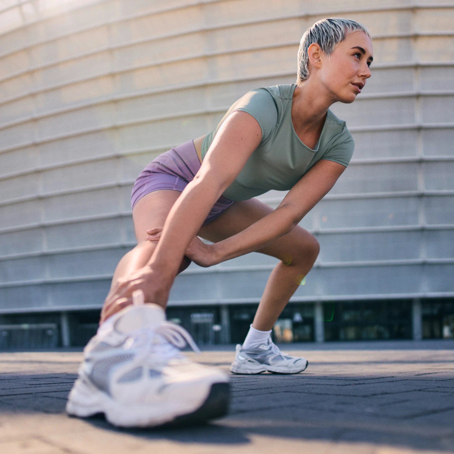 Vitamin K2: Frau bei Sport