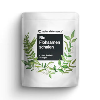 Bio Flohsamenschalen von Natural Elements