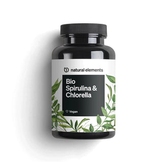 Bio-Spirulina und Chlorella von natural elements Bio-Algen, vegan