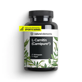 L-Carnitin (Carnipure) von Natural Elements, 120 vegane Kapseln, Sports Series