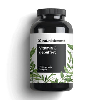 Vitamin C gepuffert 365 Kapseln, vegan